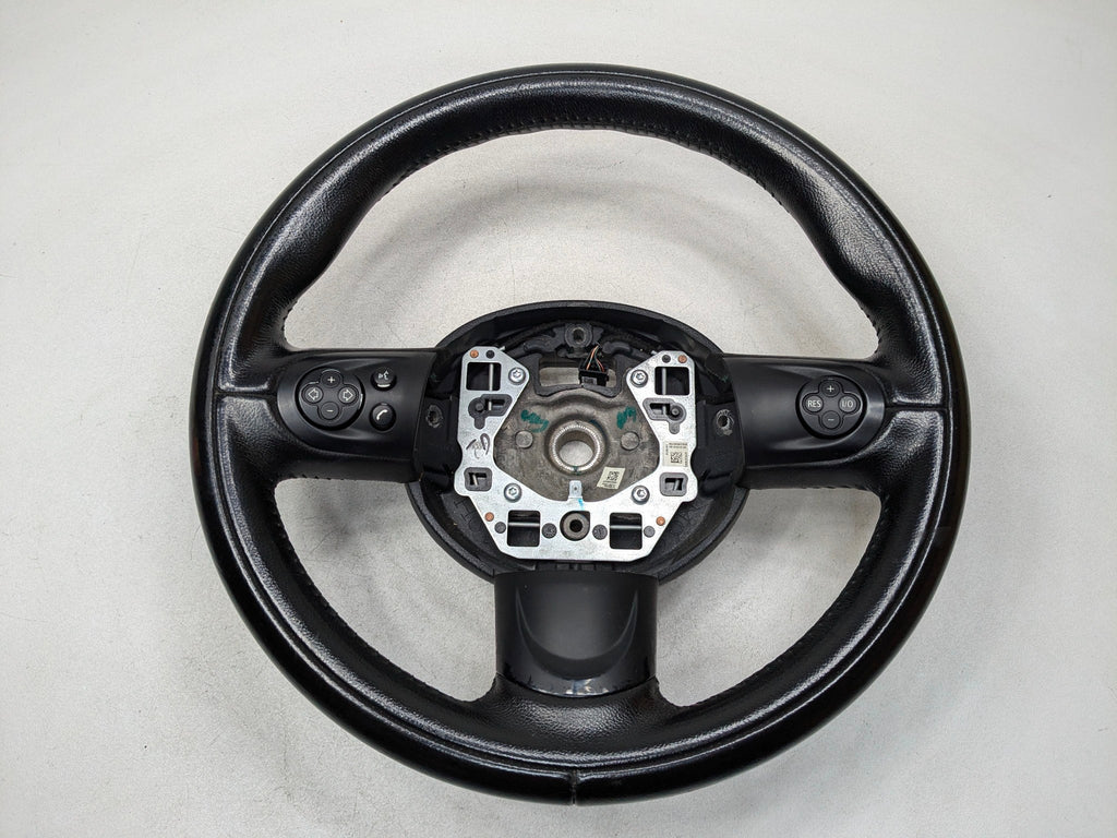 2011 - 2013 MINI COOPER OEM STEERING WHEEL WITH MULTIFUNCTIONAL CONTROL SWITCH