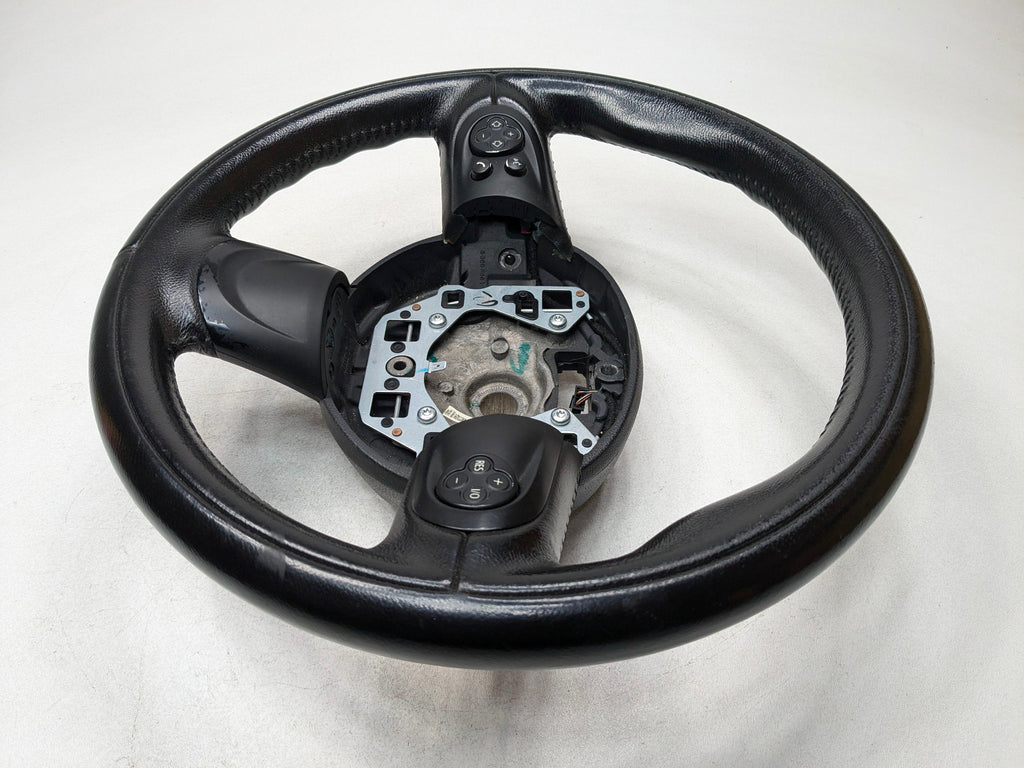 2011 - 2013 MINI COOPER OEM STEERING WHEEL WITH MULTIFUNCTIONAL CONTROL SWITCH