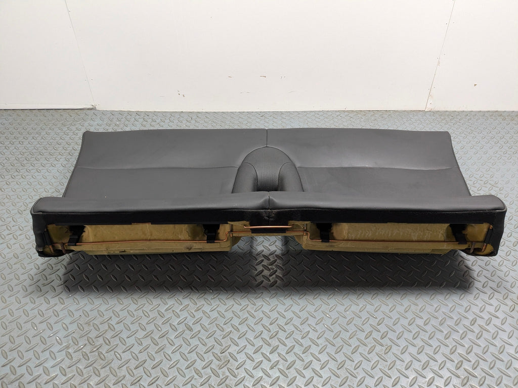 2011 - 2013 MINI COOPER OEM REAR SEAT LOWER CUSHION COVER BLACK LEATHER