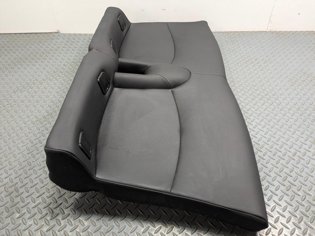 2011 - 2013 MINI COOPER OEM REAR SEAT LOWER CUSHION COVER BLACK LEATHER