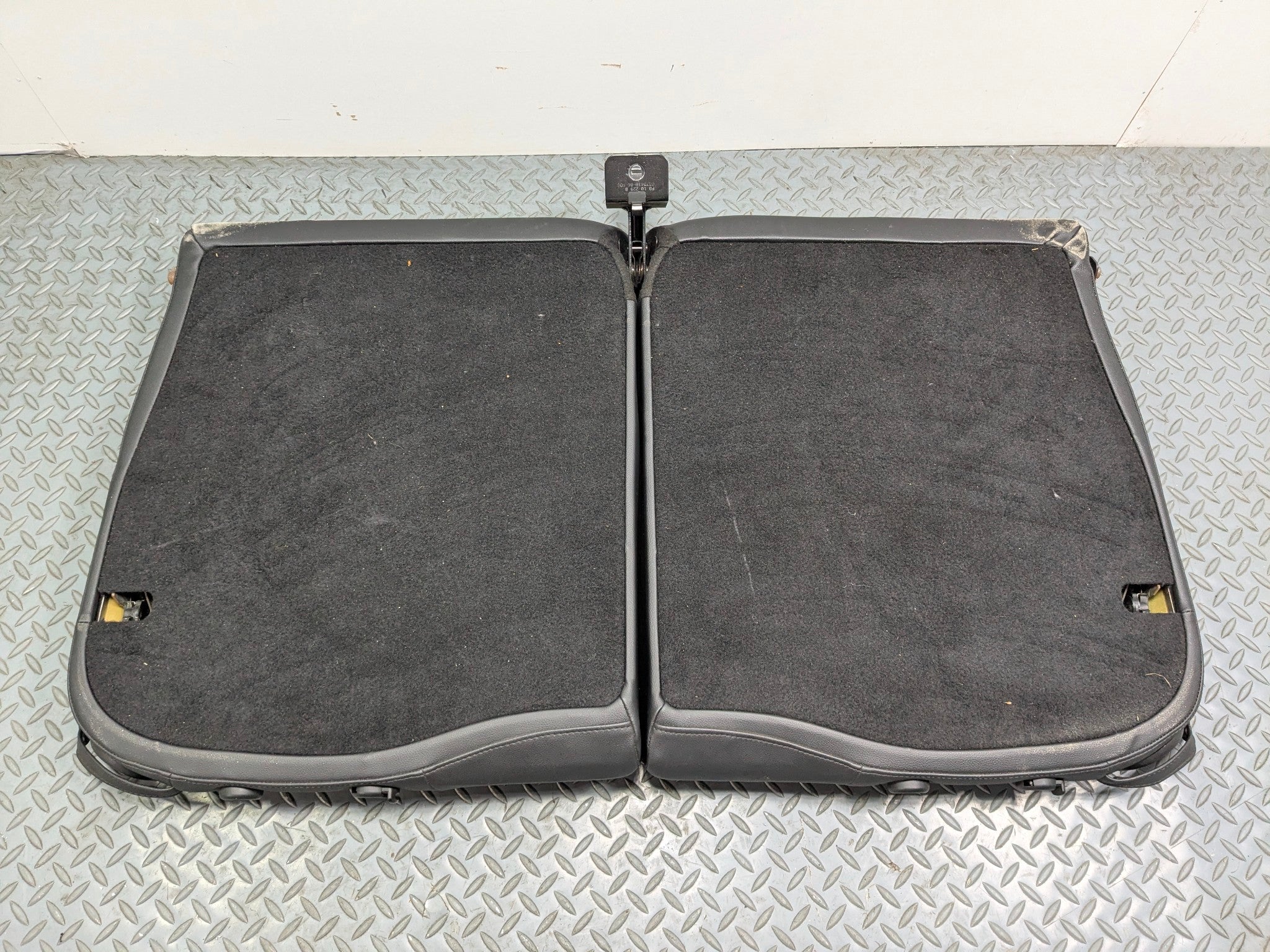 2011 - 2013 MINI COOPER OEM REAR UPPER TOP SEAT CUSHION LEATHER BLACK