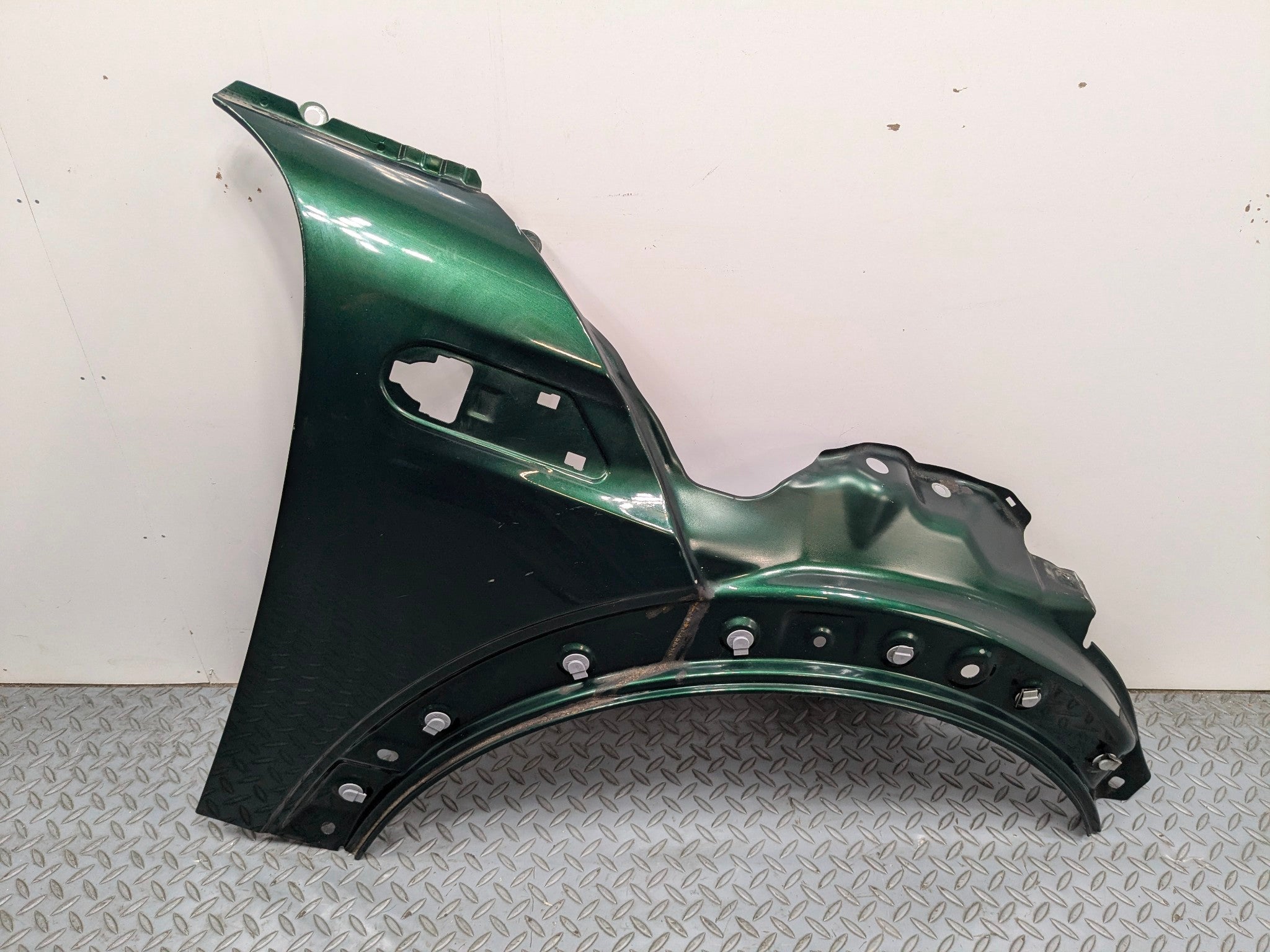 11 - 13 MINI COOPER OEM FRONT RIGHT PASSENGER SIDE FENDER PANEL METALLIC GREEN