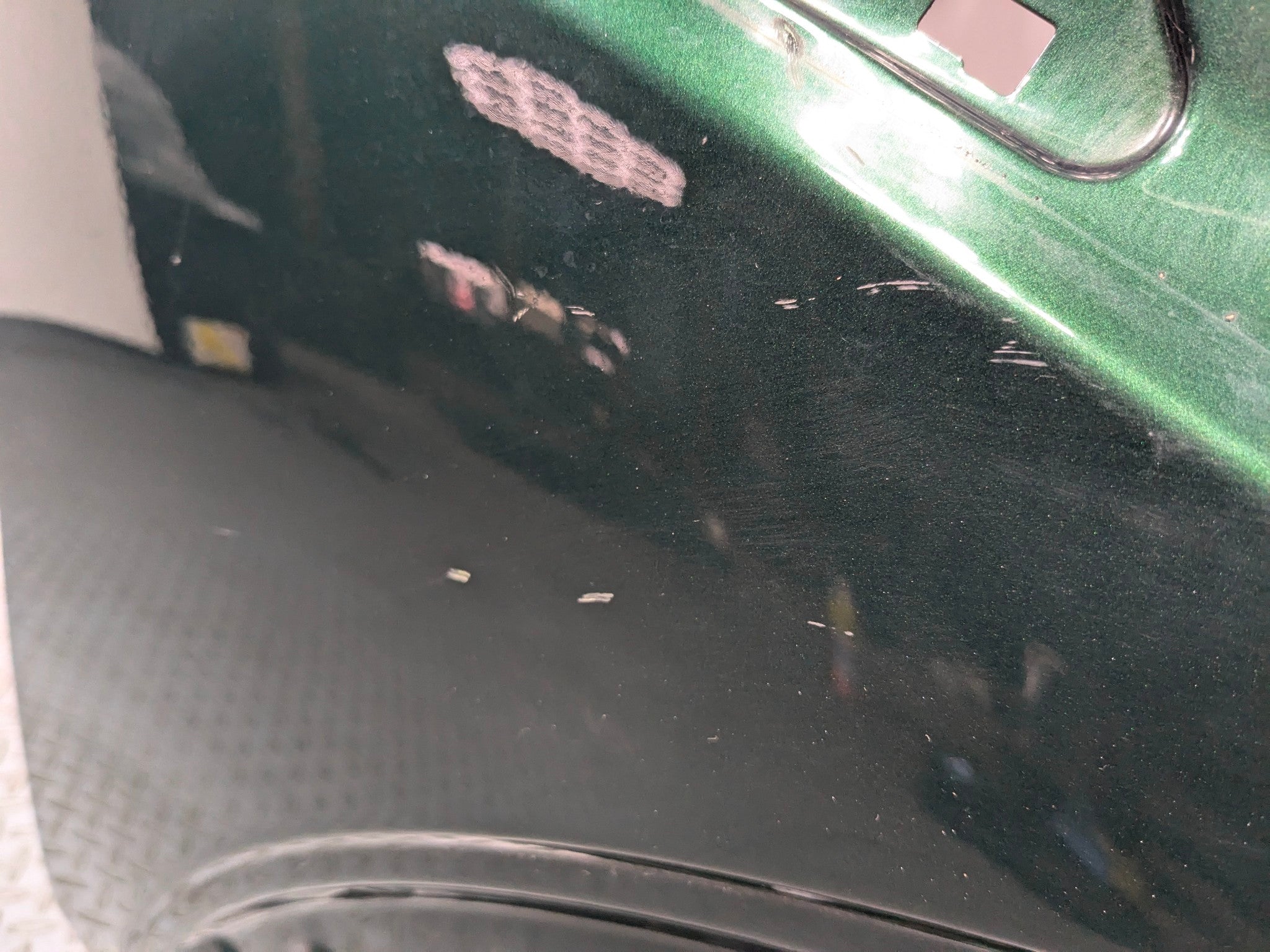 11 - 13 MINI COOPER OEM FRONT RIGHT PASSENGER SIDE FENDER PANEL METALLIC GREEN