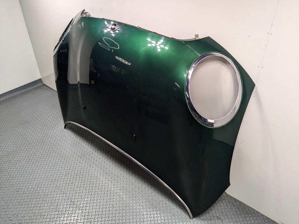 2011 - 2013 MINI COOPER OEM FRONT HOOD BONNET SHELL PANEL ASSEMBLY GREEN