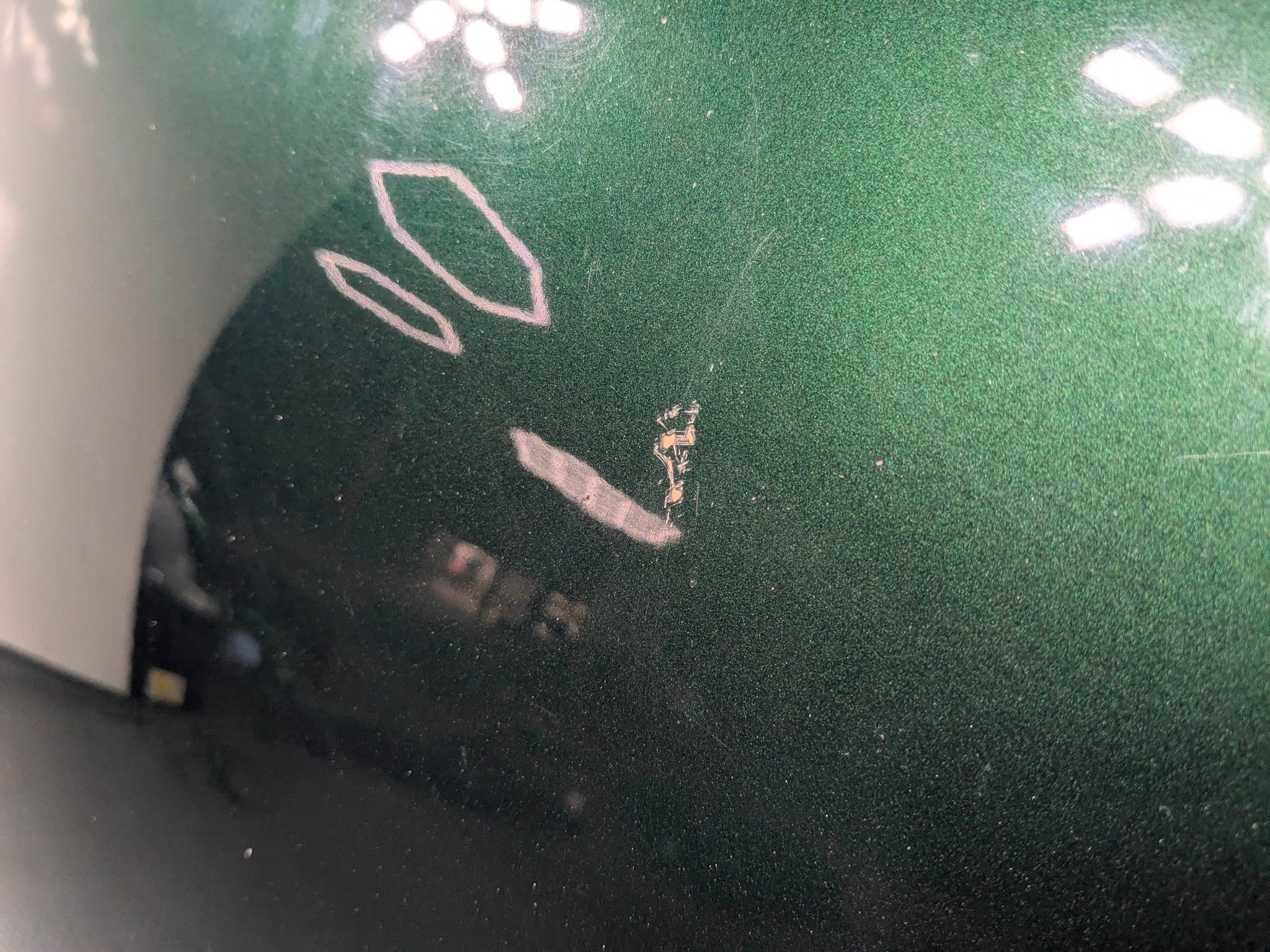 2011 - 2013 MINI COOPER OEM FRONT HOOD BONNET SHELL PANEL ASSEMBLY GREEN