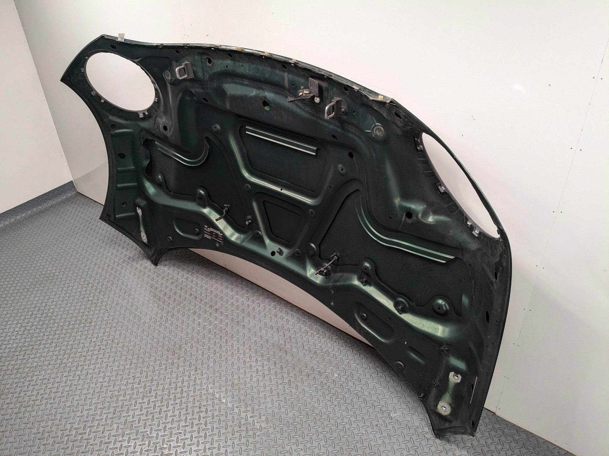 2011 - 2013 MINI COOPER OEM FRONT HOOD BONNET SHELL PANEL ASSEMBLY GREEN