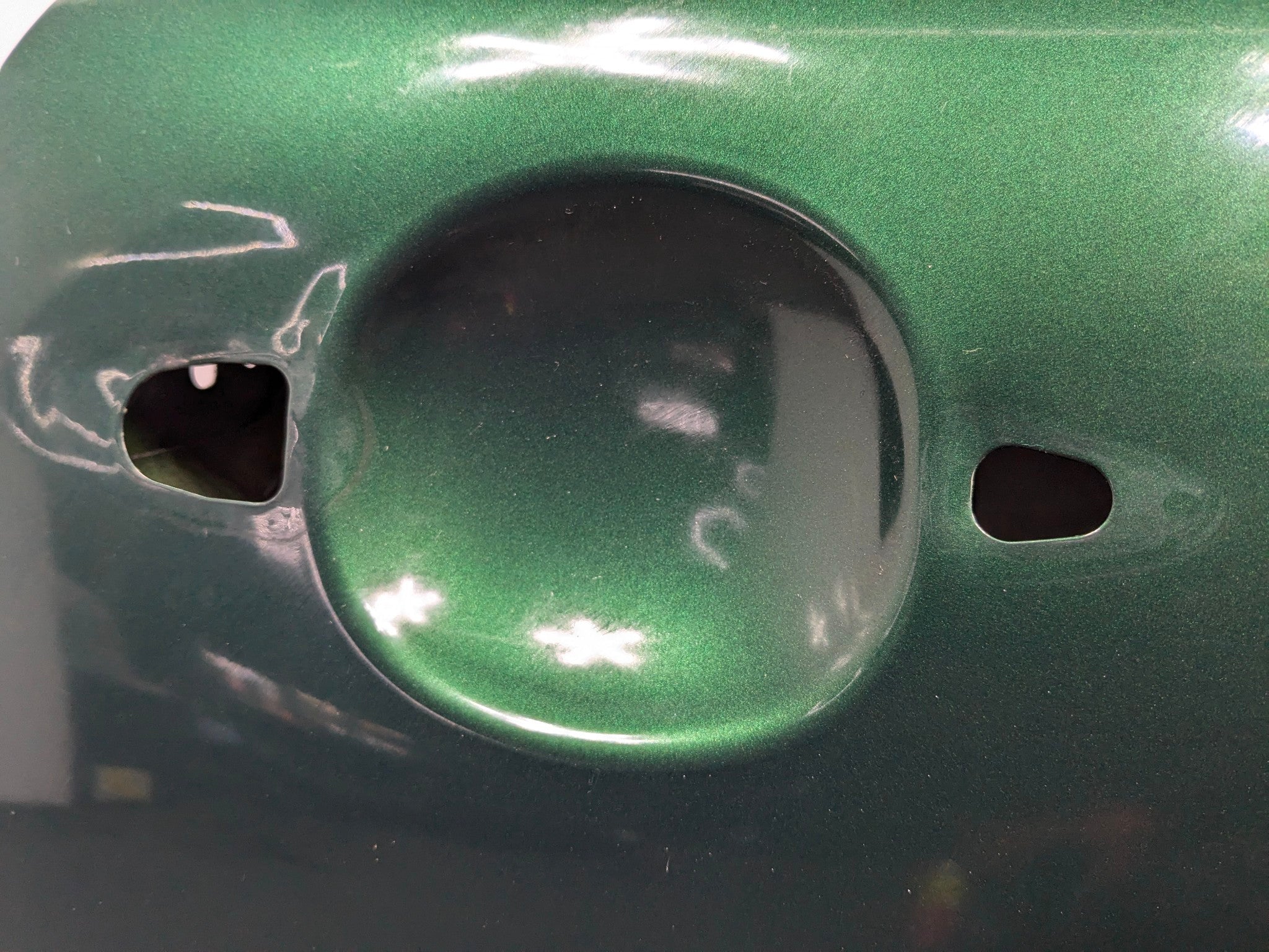 2011 - 2013 MINI COOPER OEM RIGHT PASSENGER FRONT DOOR SHELL PANEL GREEN