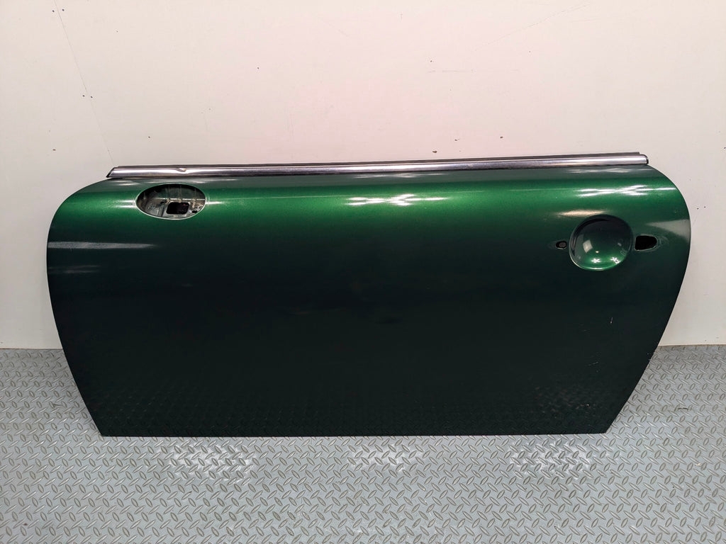 2011 - 2013 MINI COOPER OEM LEFT DRIVER FRONT DOOR SHELL PANEL GREEN