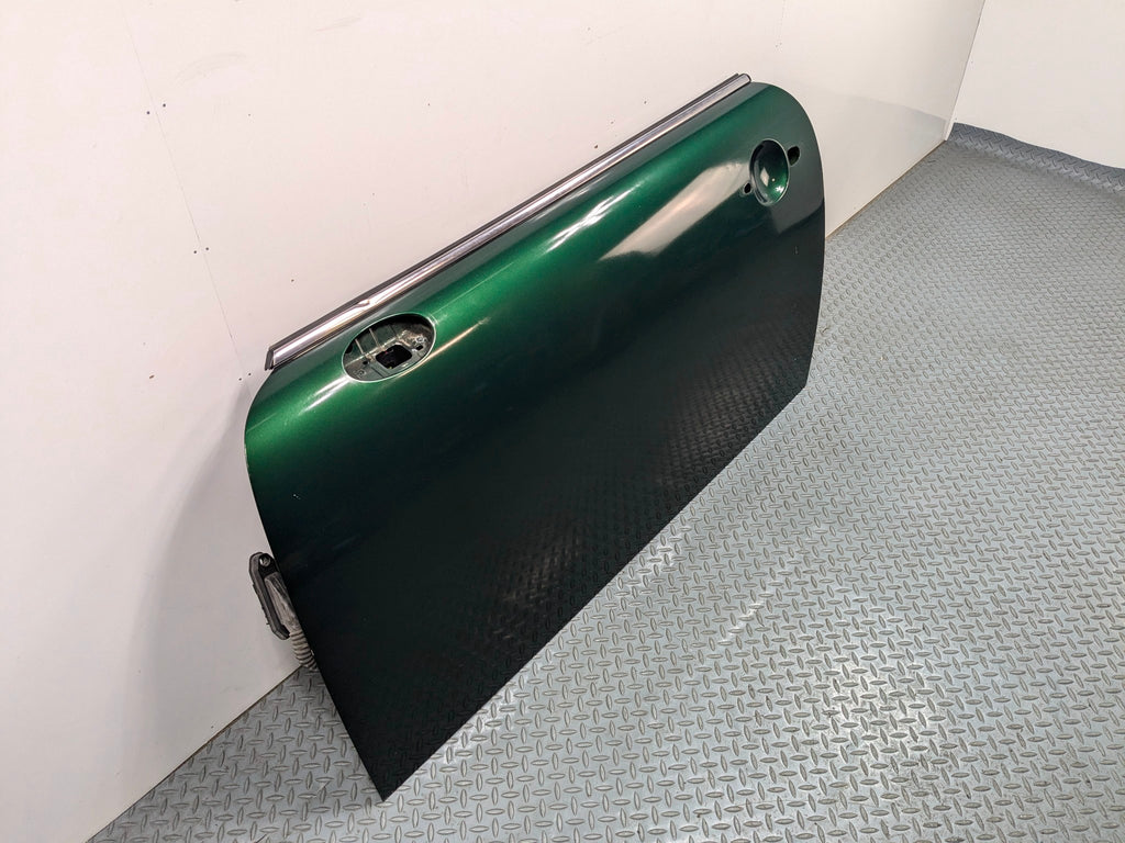 2011 - 2013 MINI COOPER OEM LEFT DRIVER FRONT DOOR SHELL PANEL GREEN