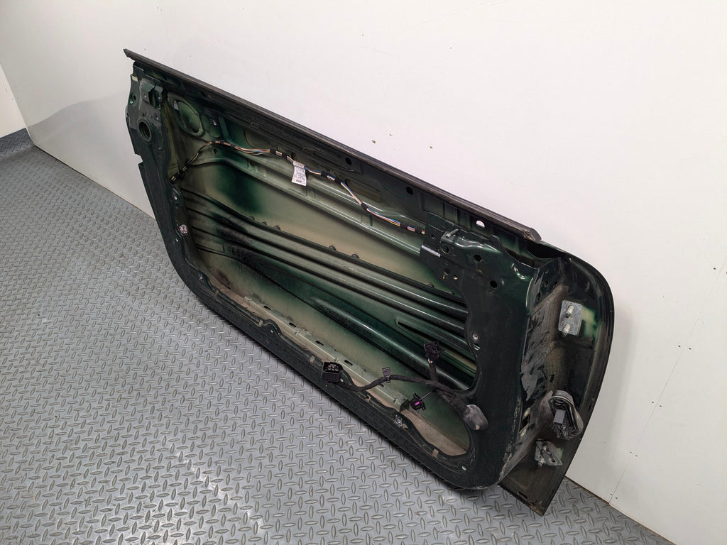 2011 - 2013 MINI COOPER OEM LEFT DRIVER FRONT DOOR SHELL PANEL GREEN