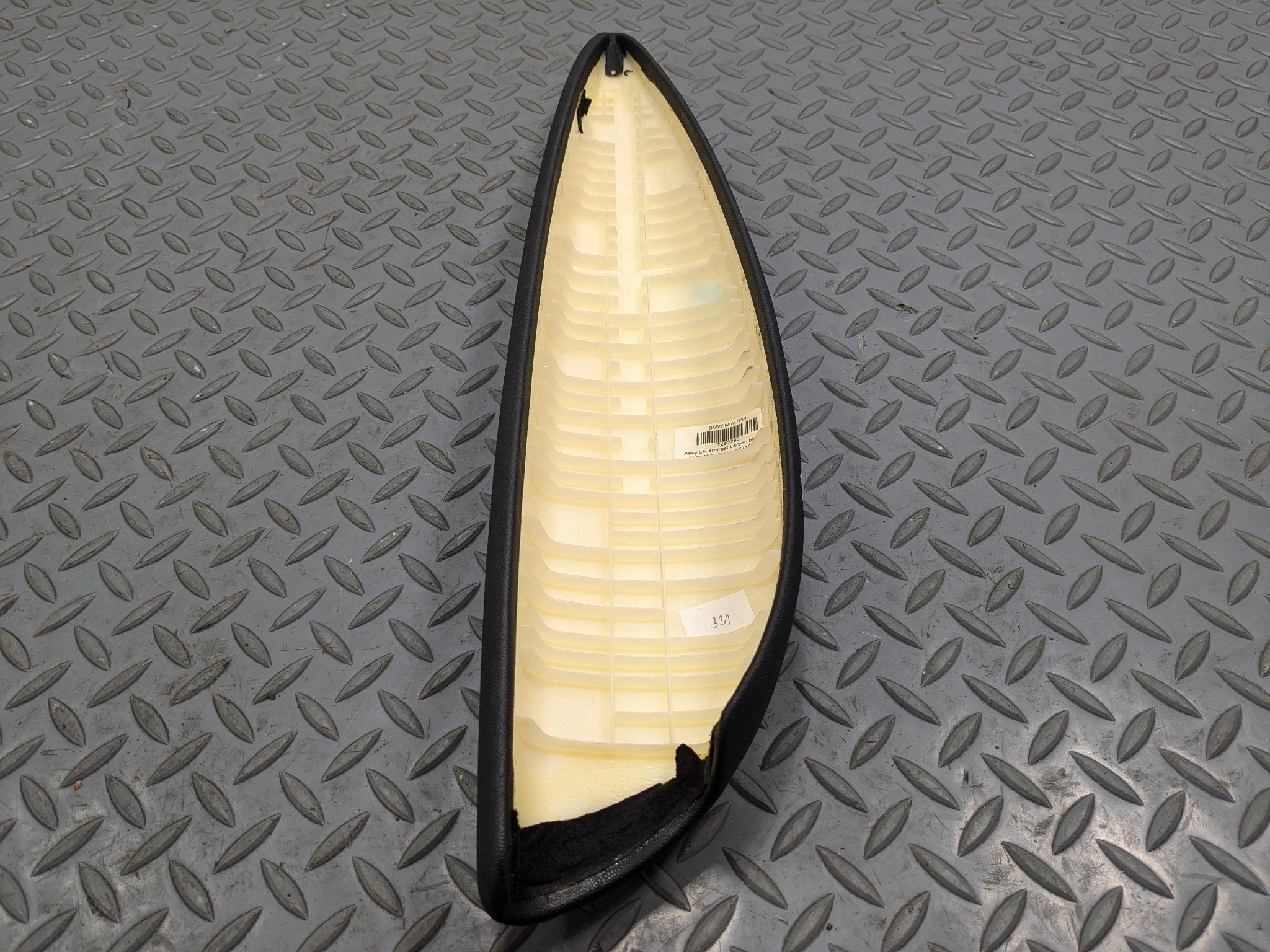 2011 - 2013 MINI COOPER OEM DOOR PANEL ARMREST COVER TRIM FRONT LEFT DRIVER SIDE