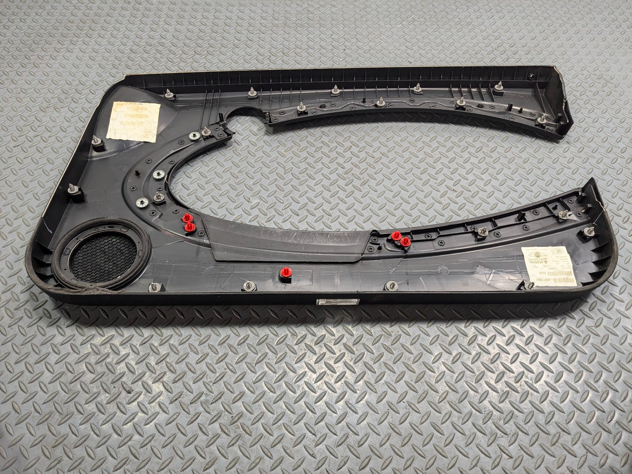 11 - 13 MINI COOPER OEM FRONT LEFT DRIVER SIDE INTERIOR DOOR TRIM PANEL BLACK