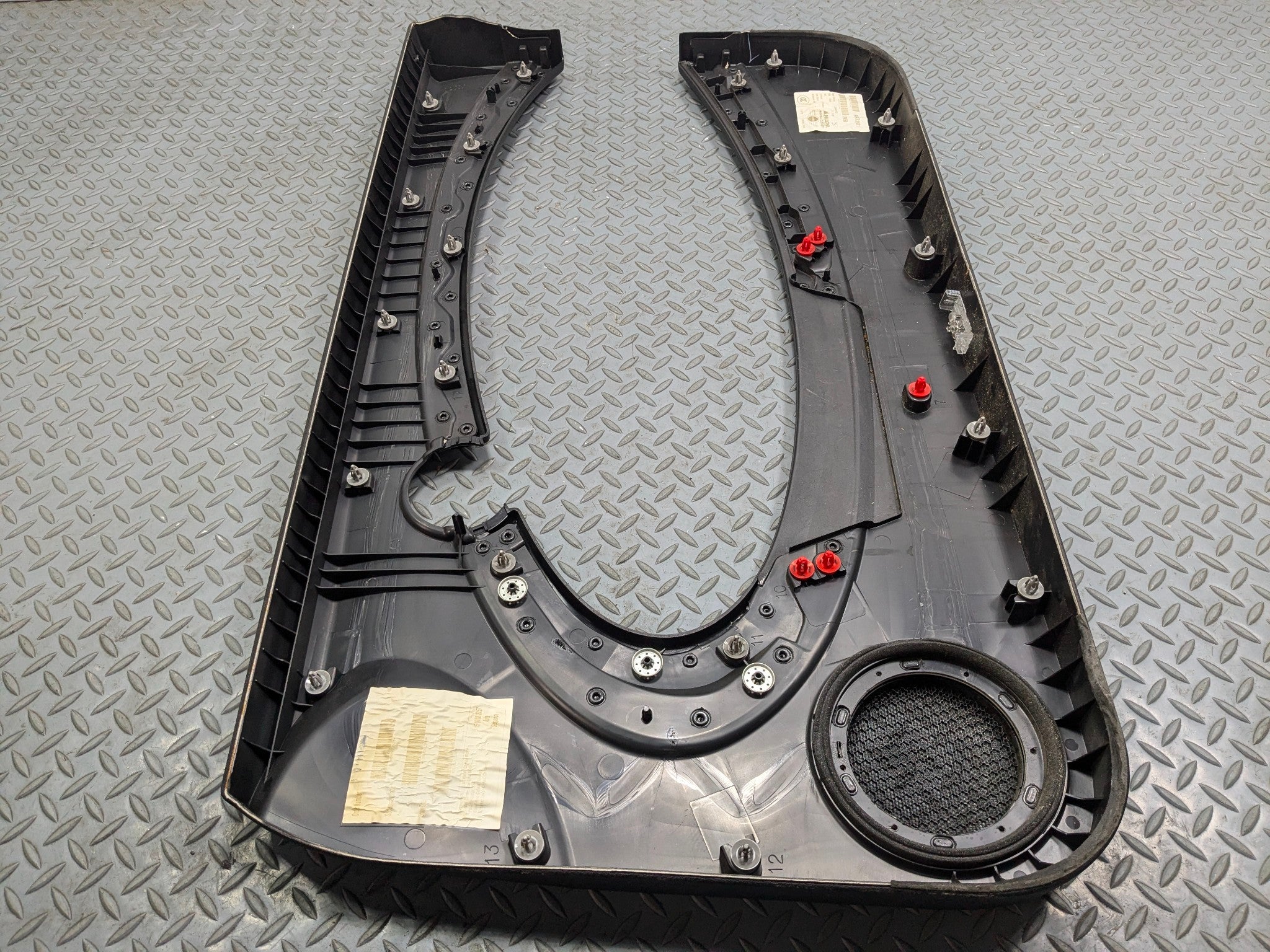 11 - 13 MINI COOPER OEM FRONT LEFT DRIVER SIDE INTERIOR DOOR TRIM PANEL BLACK