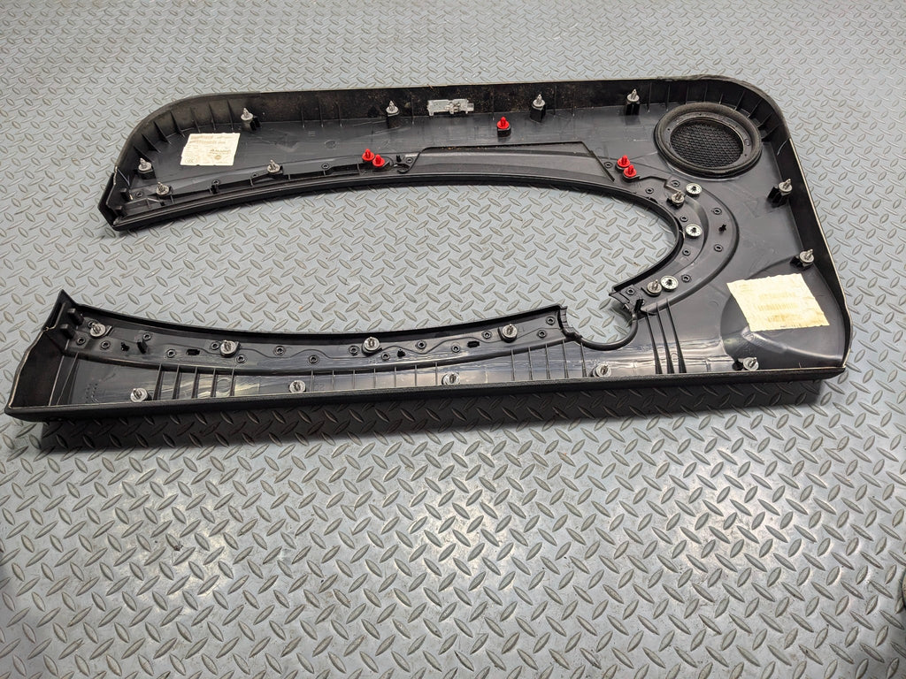 11 - 13 MINI COOPER OEM FRONT LEFT DRIVER SIDE INTERIOR DOOR TRIM PANEL BLACK