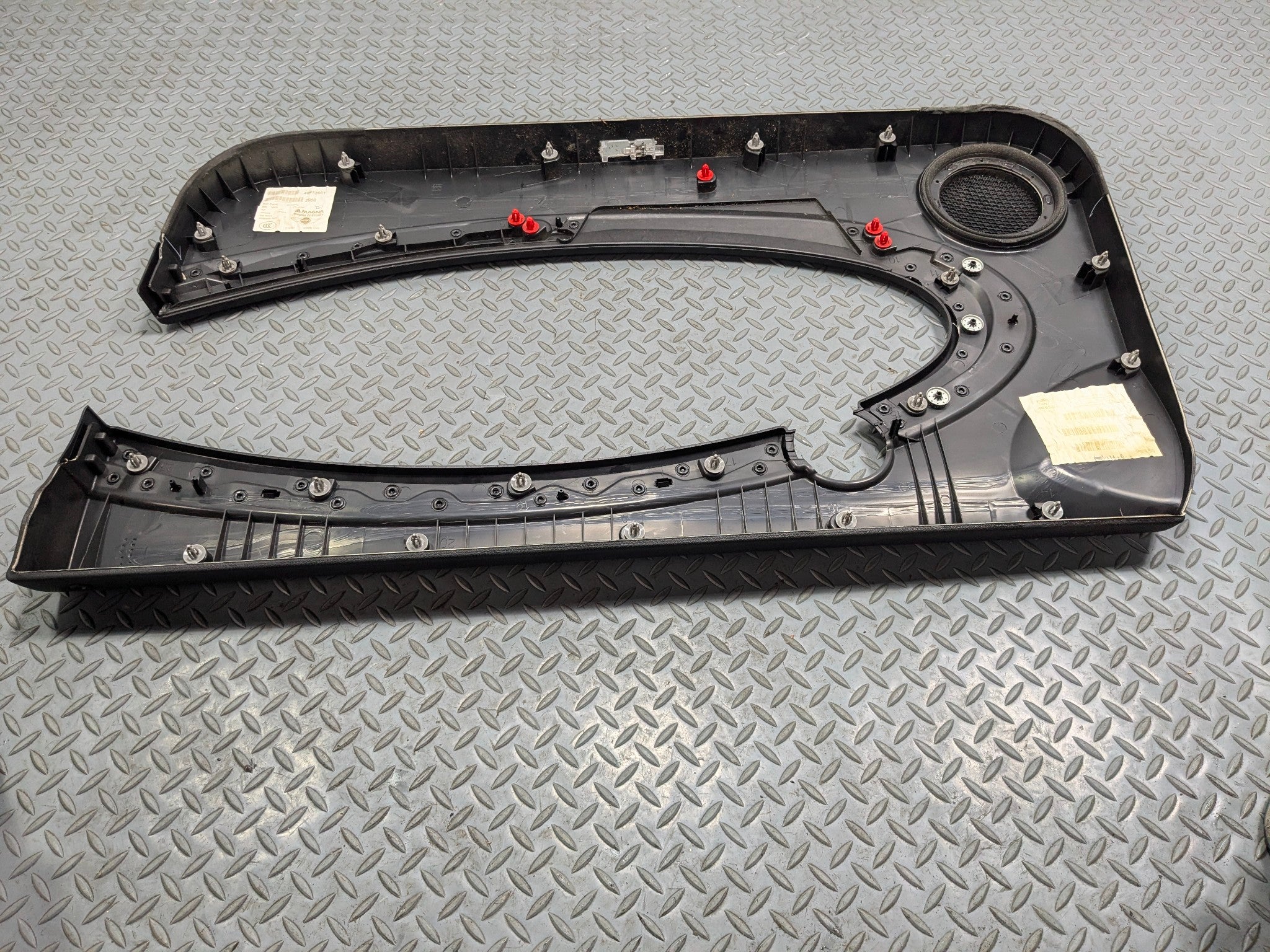 11 - 13 MINI COOPER OEM FRONT LEFT DRIVER SIDE INTERIOR DOOR TRIM PANEL BLACK