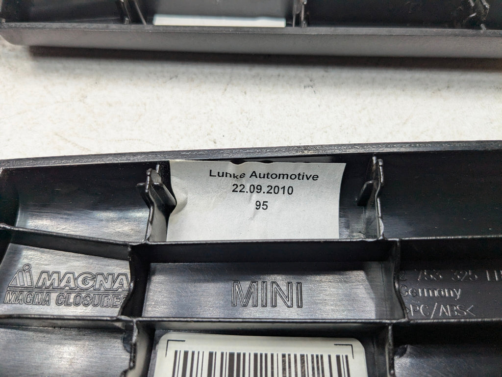 2011 - 2013 MINI COOPER OEM DOOR PULL GRAB HANDLE TRIM FRONT LEFT AND RIGHT SIDE