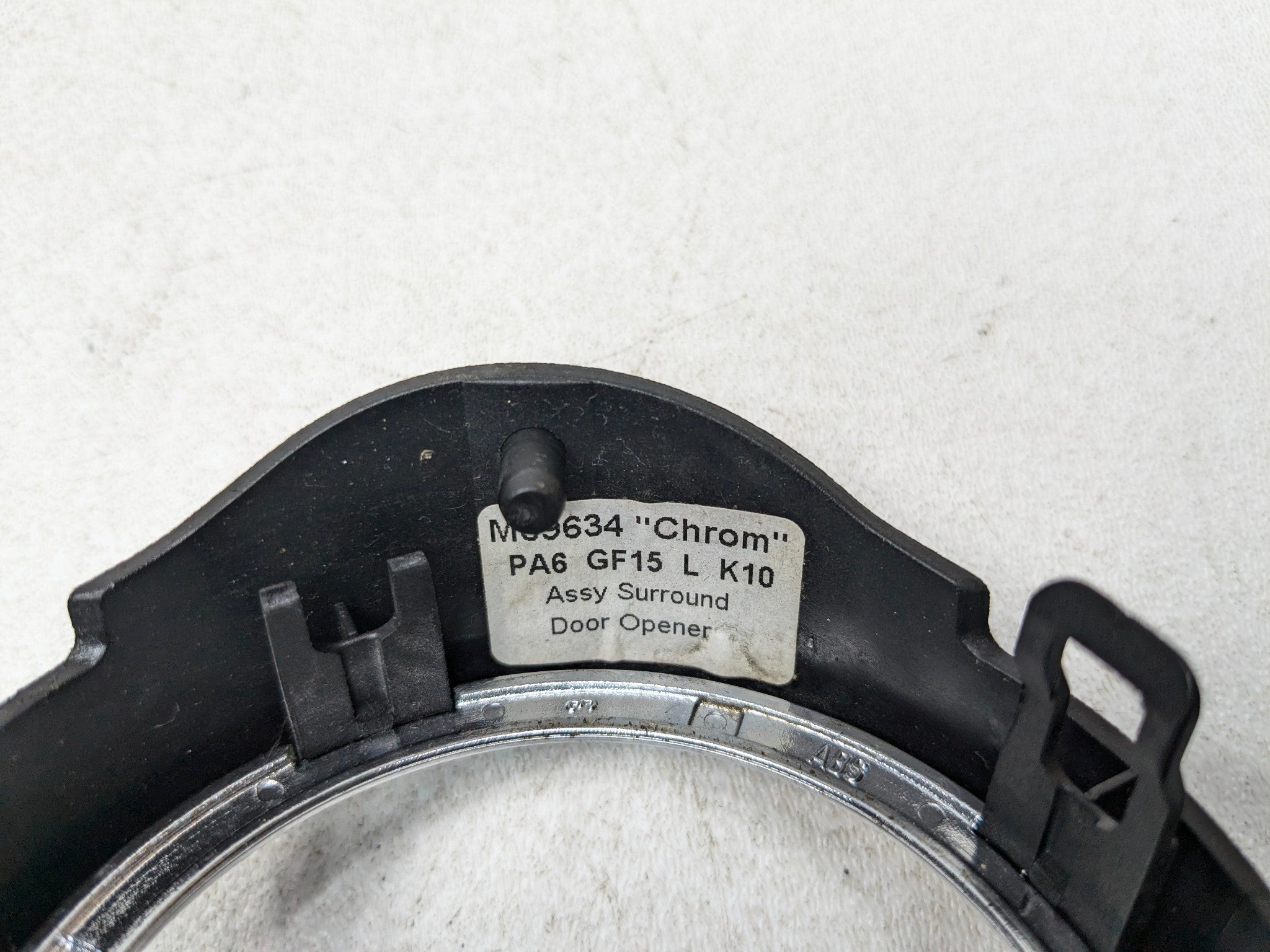 11 - 13 MINI COOPER OEM DOOR OPENER SURROUND TRIM BEZEL FRONT LEFT DRIVER SIDE