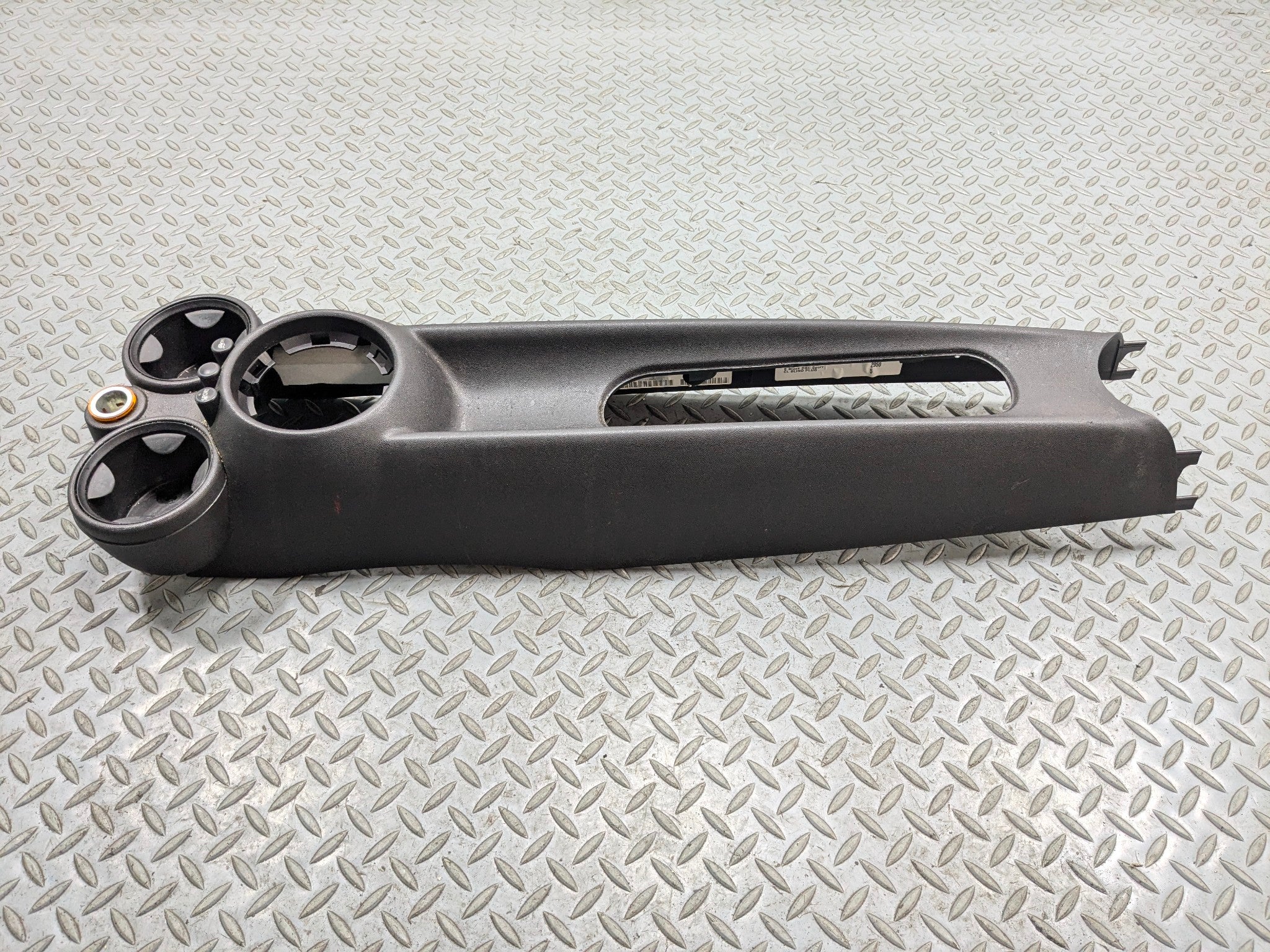 2011 - 2013 MINI COOPER OEM CENTER CONSOLE CUP HOLDER COVER PANEL BLACK