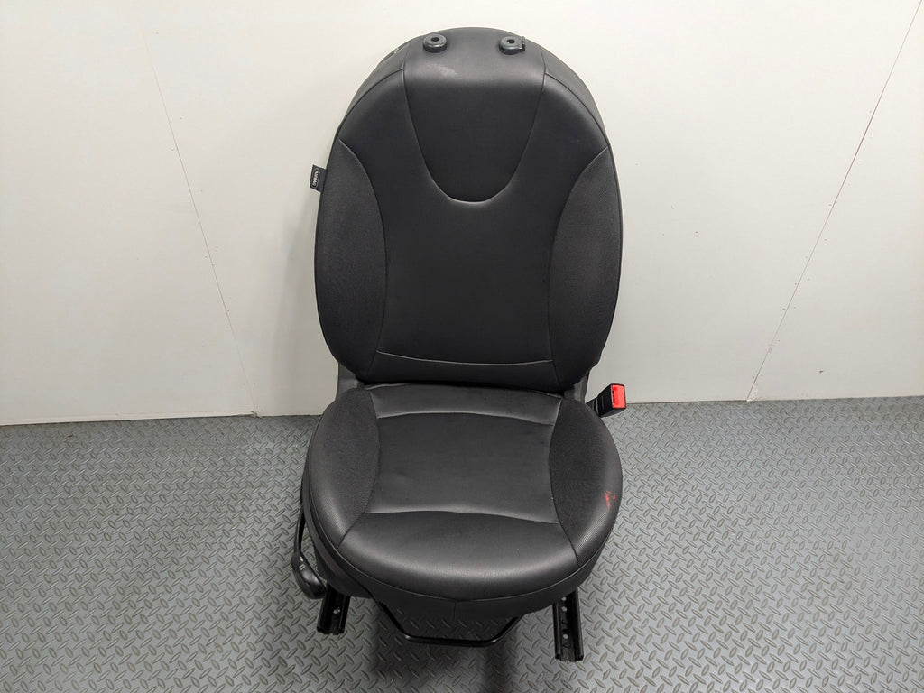 11-13 MINI COOPER OEM SEAT BLACK LEATHER FRONT RIGHT PASSENGER SIDE WITH BUCKLE