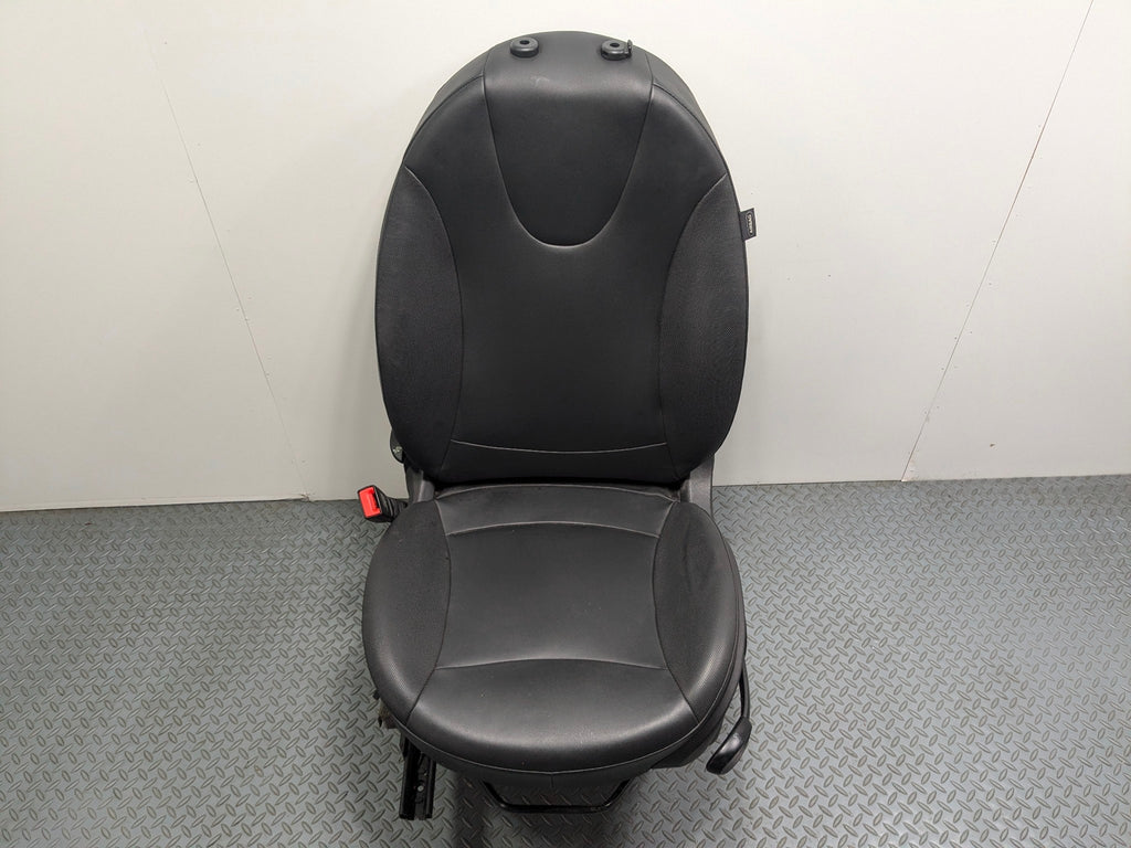 11 - 13 MINI COOPER OEM SEAT BLACK LEATHER FRONT LEFT DRIVER SIDE WITH BUCKLE