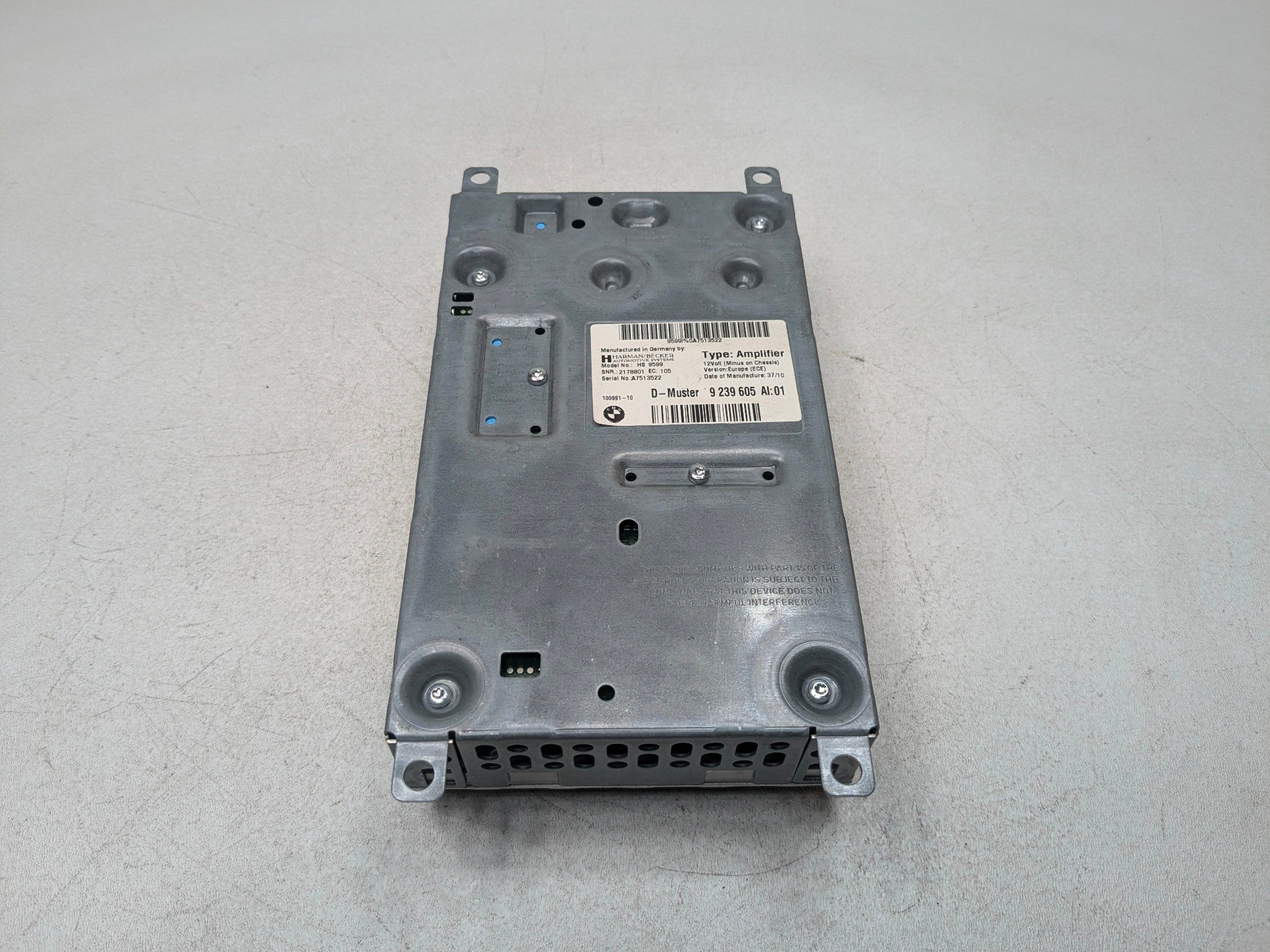 2011 - 2013 MINI COOPER OEM HARMAN KARDON AUDIO AMPLIFER STEREO SOUND SYSTEM