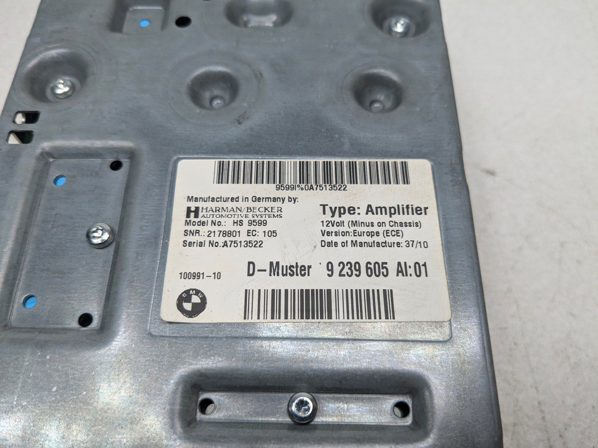 2011 - 2013 MINI COOPER OEM HARMAN KARDON AUDIO AMPLIFER STEREO SOUND SYSTEM