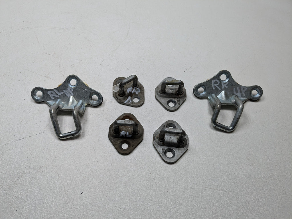 05 - 06 TOYOTA TUNDRA OEM FRONT AND REAR DOOR LOCK STRIKER AND UPPER LATCH SET