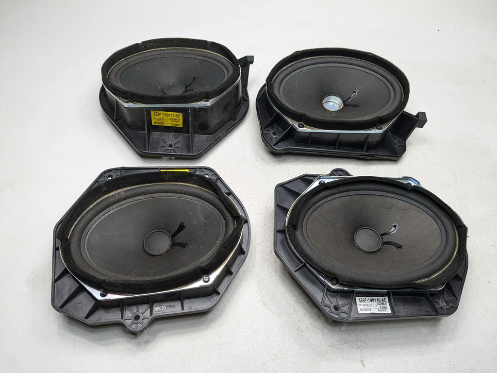 10 - 15 LINCOLN MKT OEM SPEAKER SET OF FOUR FRONT AND REAR AUDIO SOUND SYSTEM