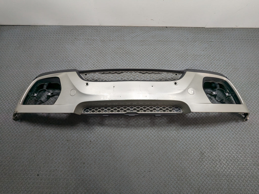 08 - 12 BMW X6 OEM FRONT BUMPER COVER PANEL ASSEMBLY TITANIUM SILVER METALLIC