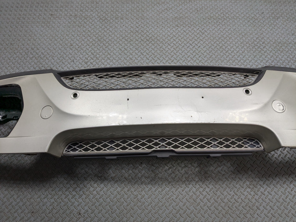 08 - 12 BMW X6 OEM FRONT BUMPER COVER PANEL ASSEMBLY TITANIUM SILVER METALLIC