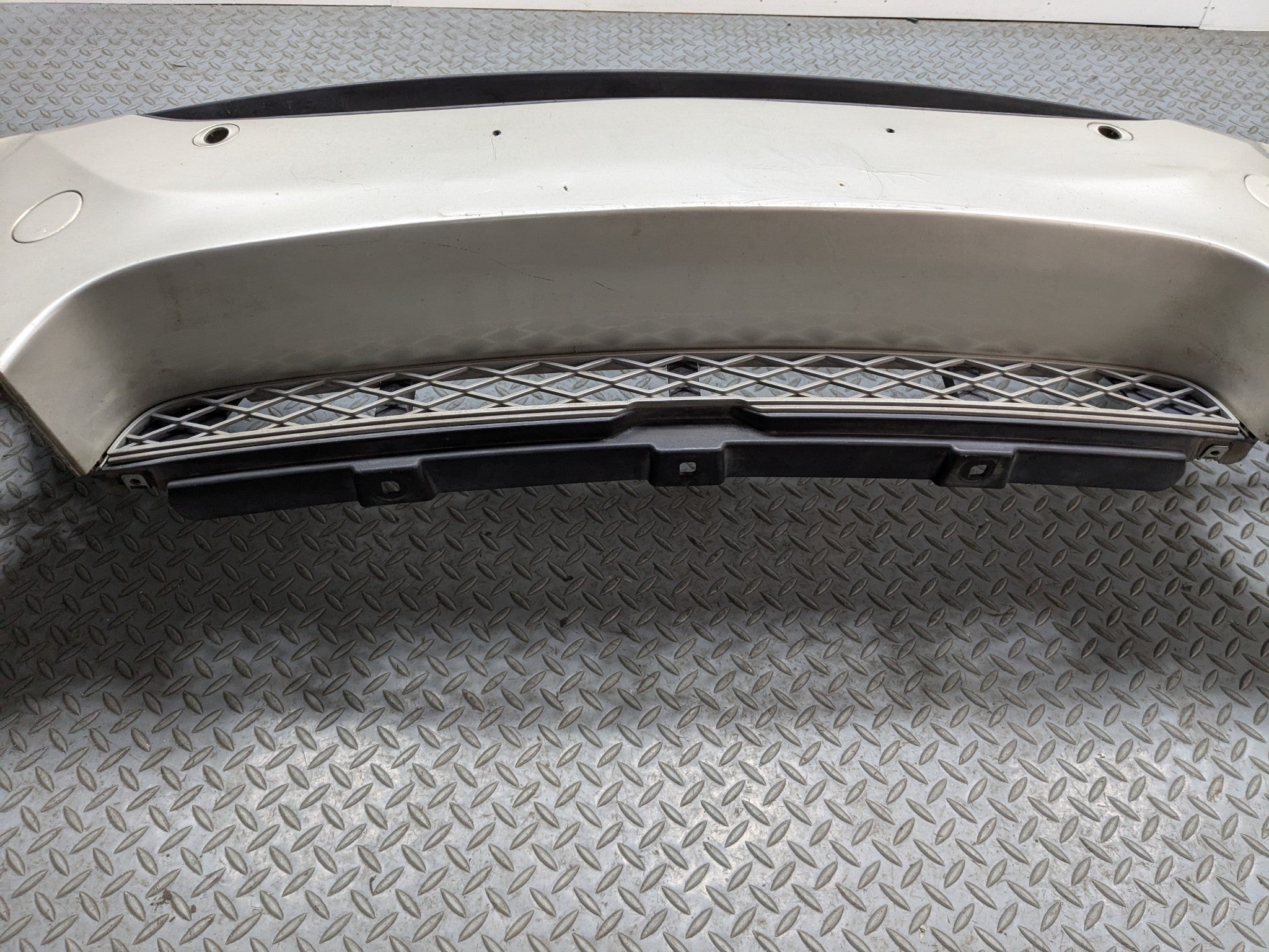08 - 12 BMW X6 OEM FRONT BUMPER COVER PANEL ASSEMBLY TITANIUM SILVER METALLIC