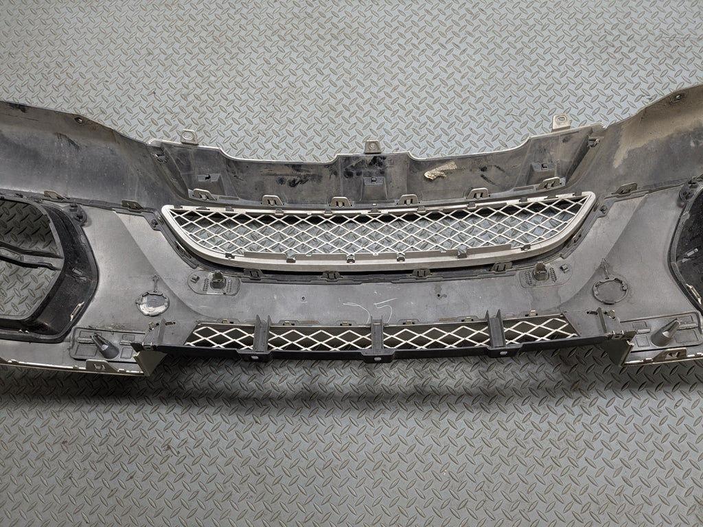 08 - 12 BMW X6 OEM FRONT BUMPER COVER PANEL ASSEMBLY TITANIUM SILVER METALLIC