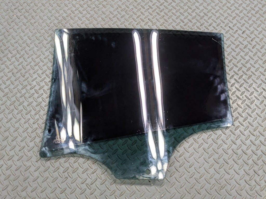 08 - 12 BMW X6 OEM DOOR WINDOW GLASS REAR PASSENGER RIGHT BLACK PRIVACY TINTED