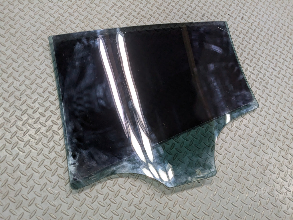 08 - 12 BMW X6 OEM DOOR WINDOW GLASS REAR PASSENGER RIGHT BLACK PRIVACY TINTED