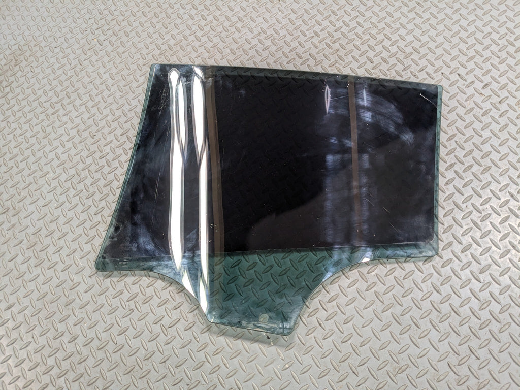 08 - 12 BMW X6 OEM DOOR WINDOW GLASS REAR PASSENGER RIGHT BLACK PRIVACY TINTED