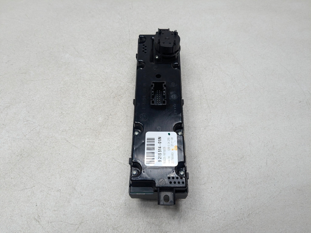 08 - 11 BMW X6 OEM HEATER AC CLIMATE CONTROL SWITCH PANEL REAR CENTER CONSOLE