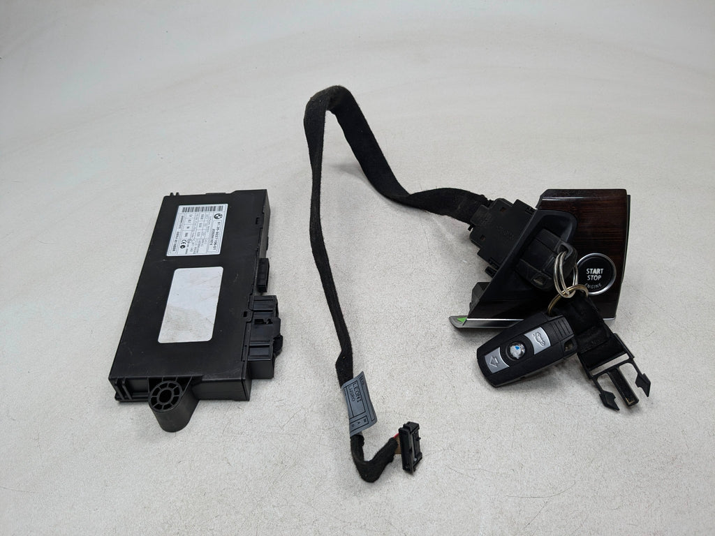 08 - 11 BMW X6 OEM START STOP PUSH BUTTON AND IGNITION SWITCH MODULE WITH KEY