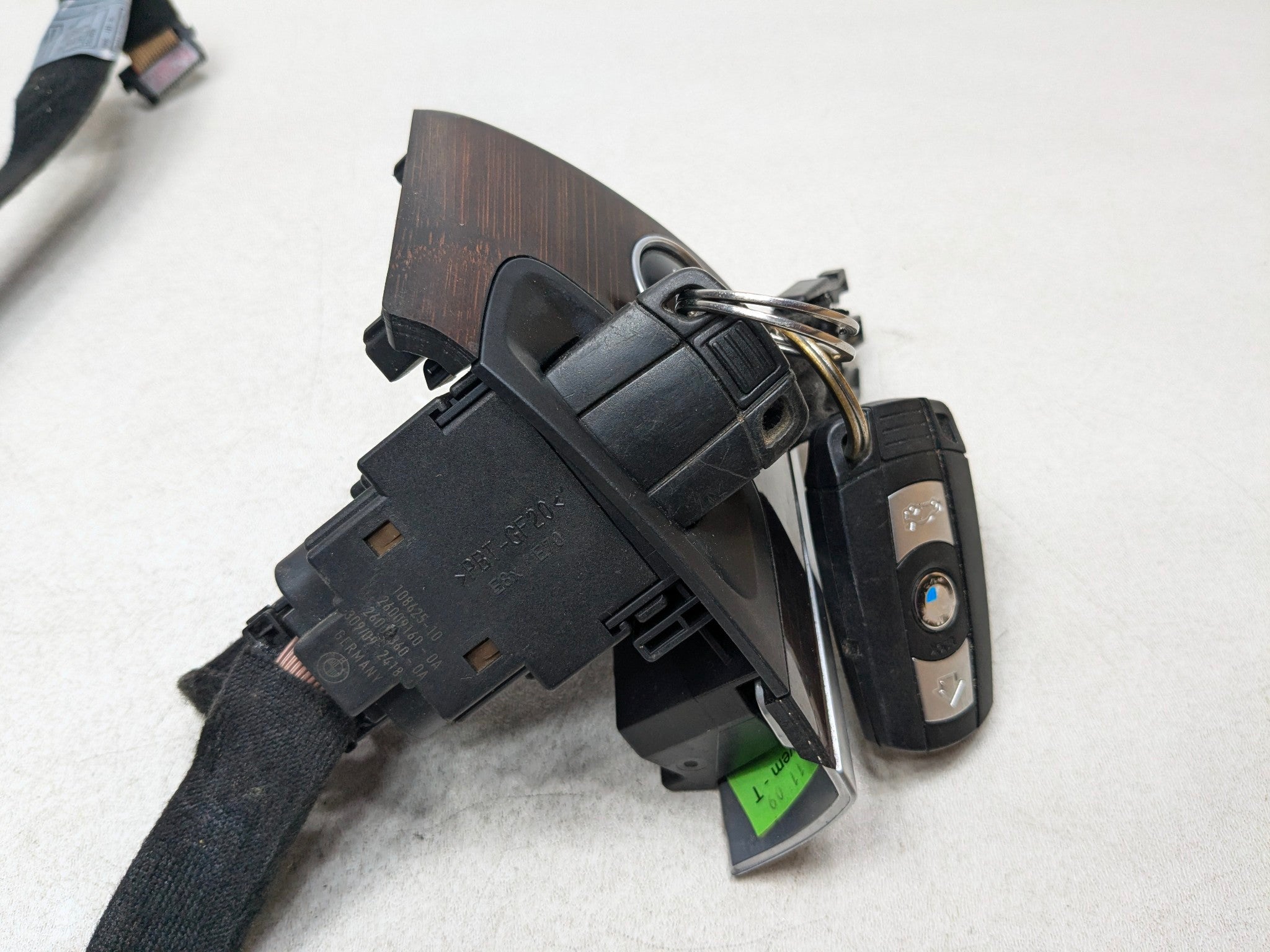 08 - 11 BMW X6 OEM START STOP PUSH BUTTON AND IGNITION SWITCH MODULE WITH KEY