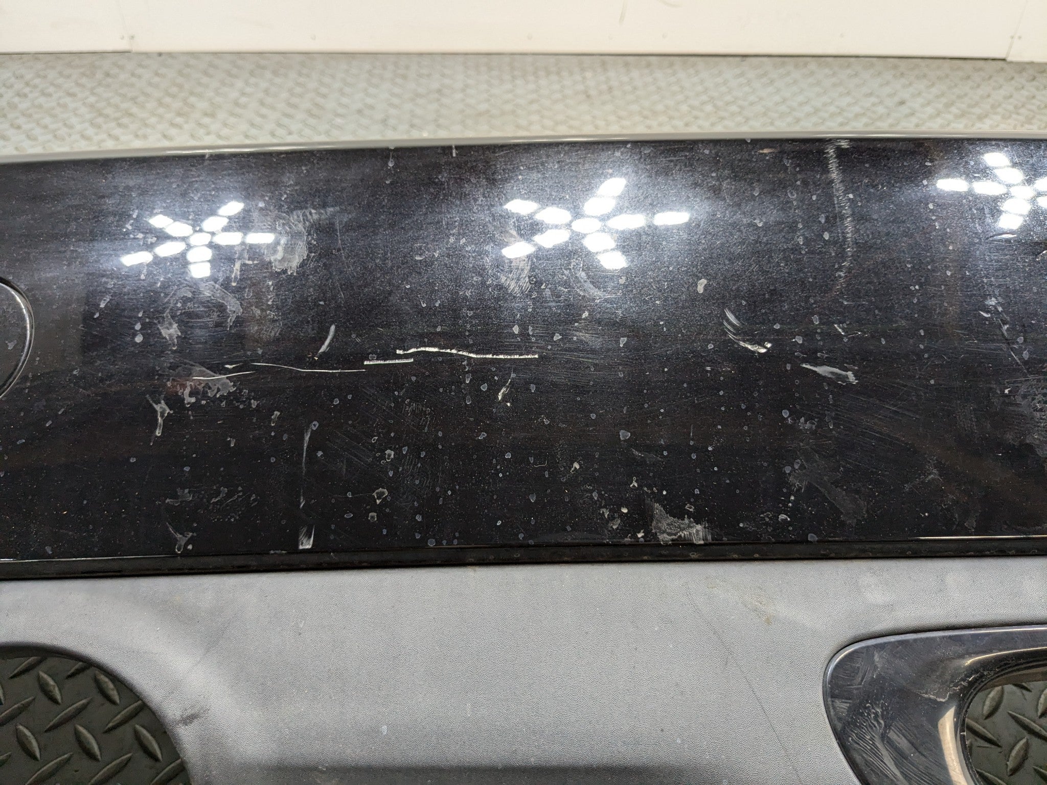 2013 - 2017 MINI COOPER OEM REAR BUMPER COVER PANEL ASSEMBLY BLACK