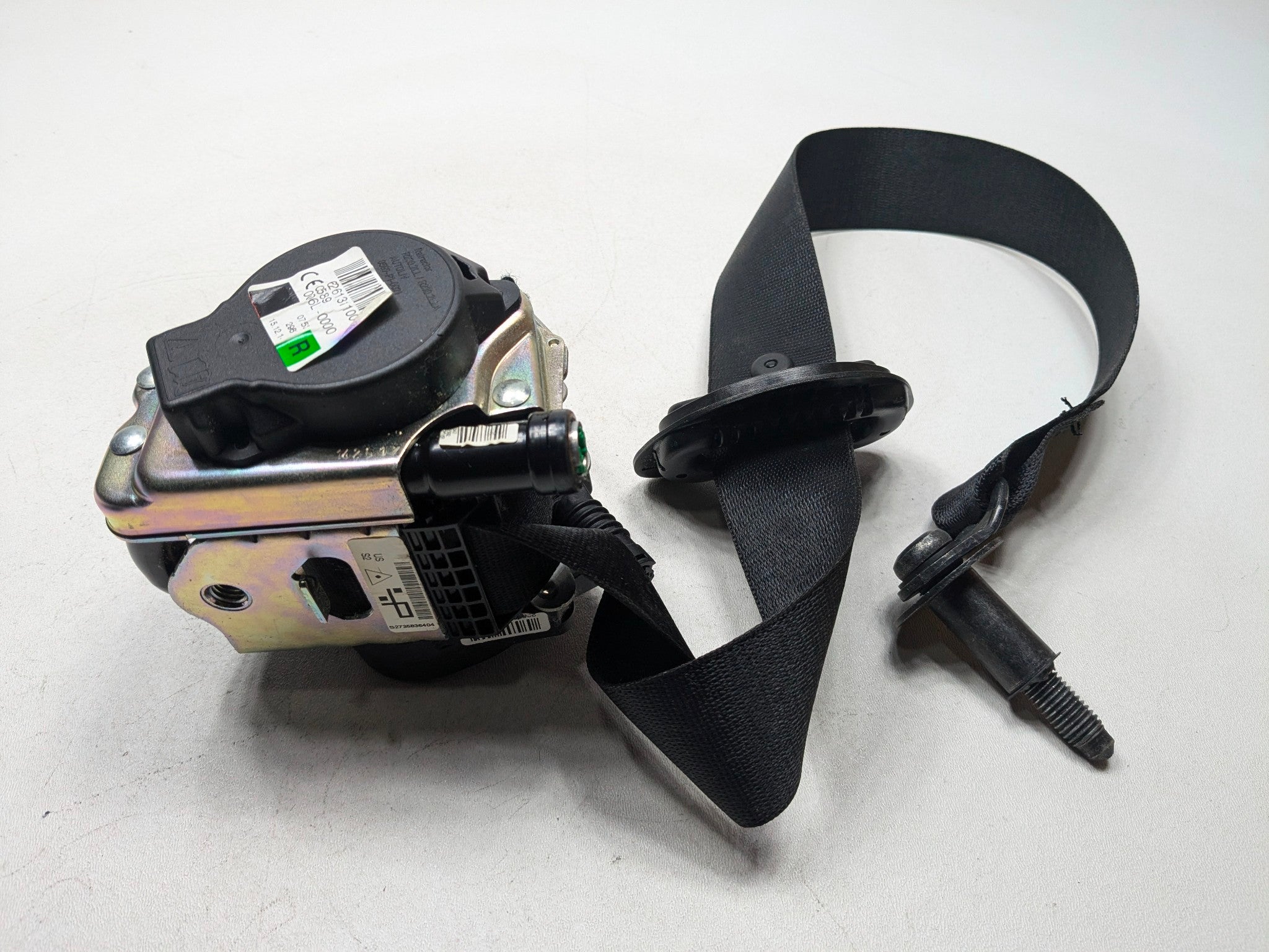 13 - 17 MINI COOPER OEM SEAT BELT RETRACTOR ASSEMBLY FRONT RIGHT PASSENGER SIDE