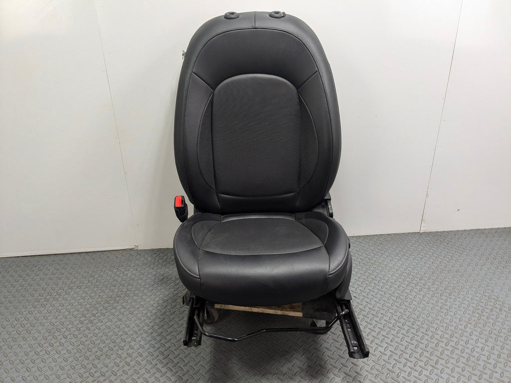 2013 - 2017 MINI COOPER OEM DRIVER SIDE SEAT ASSEMBLY BLACK LEATHER FRONT LEFT
