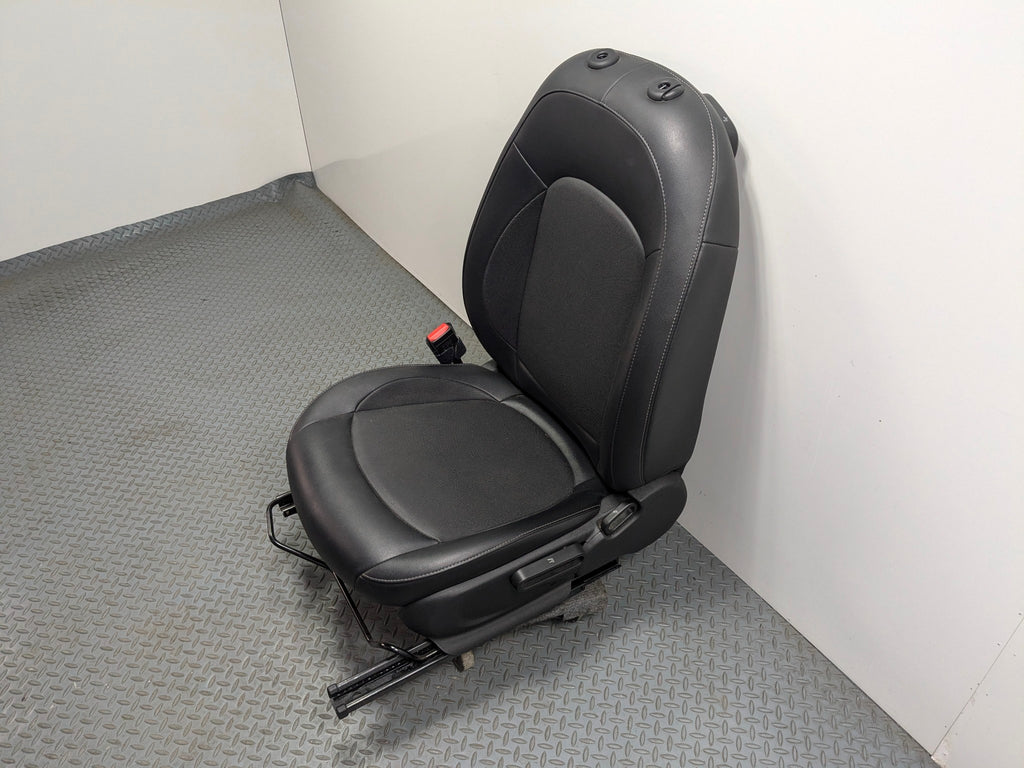 2013 - 2017 MINI COOPER OEM DRIVER SIDE SEAT ASSEMBLY BLACK LEATHER FRONT LEFT