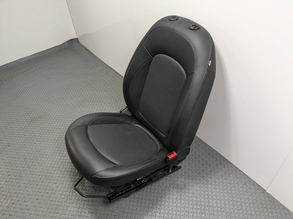 2013 - 2017 MINI COOPER OEM SEAT ASSEMBLY BLACK LEATHER FRONT RIGHT PASSENGER