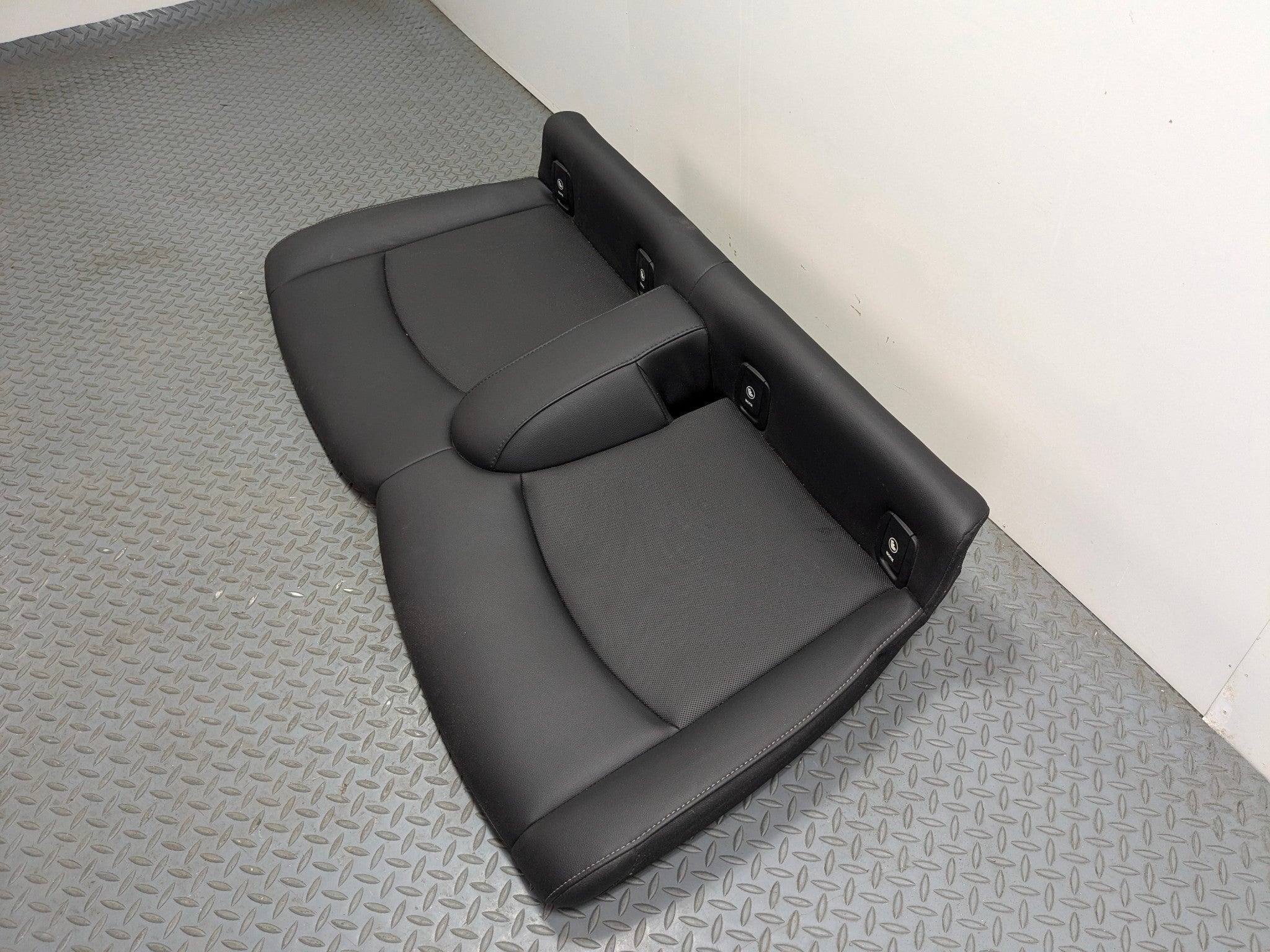 2013 - 2017 MINI COOPER OEM REAR LOWER SEAT CUSHION LEATHER BLACK
