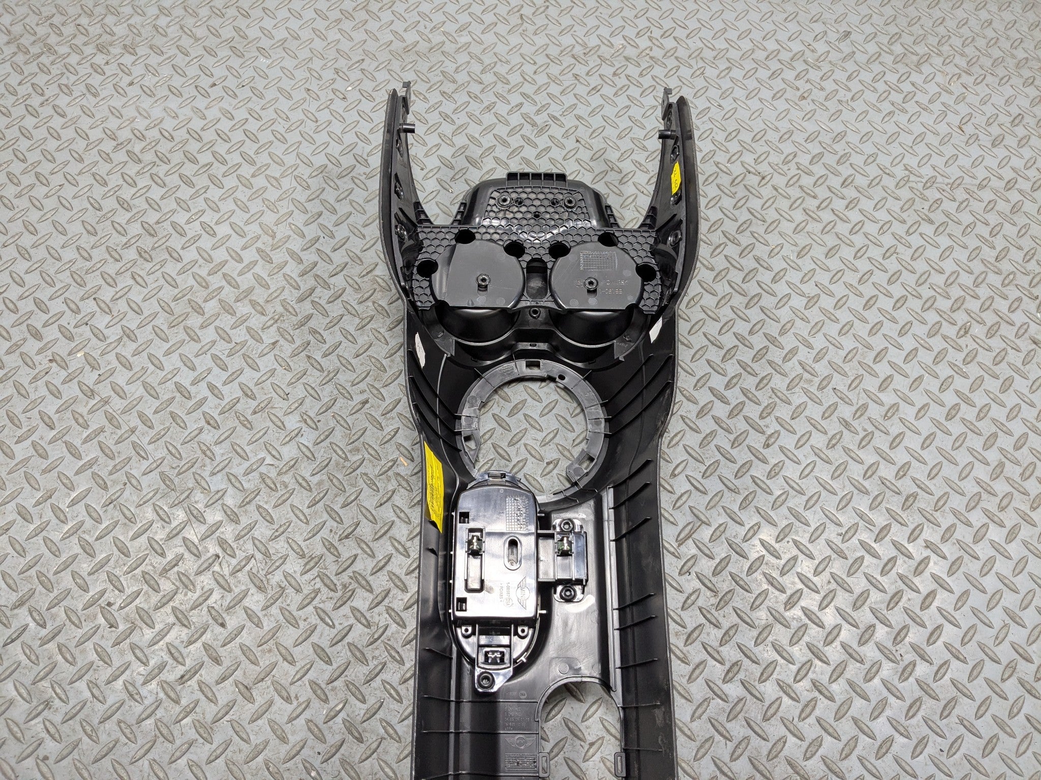 2013 - 2017 MINI COOPER OEM CENTER CONSOLE BASE FRAME STORAGE CUP HOLDER