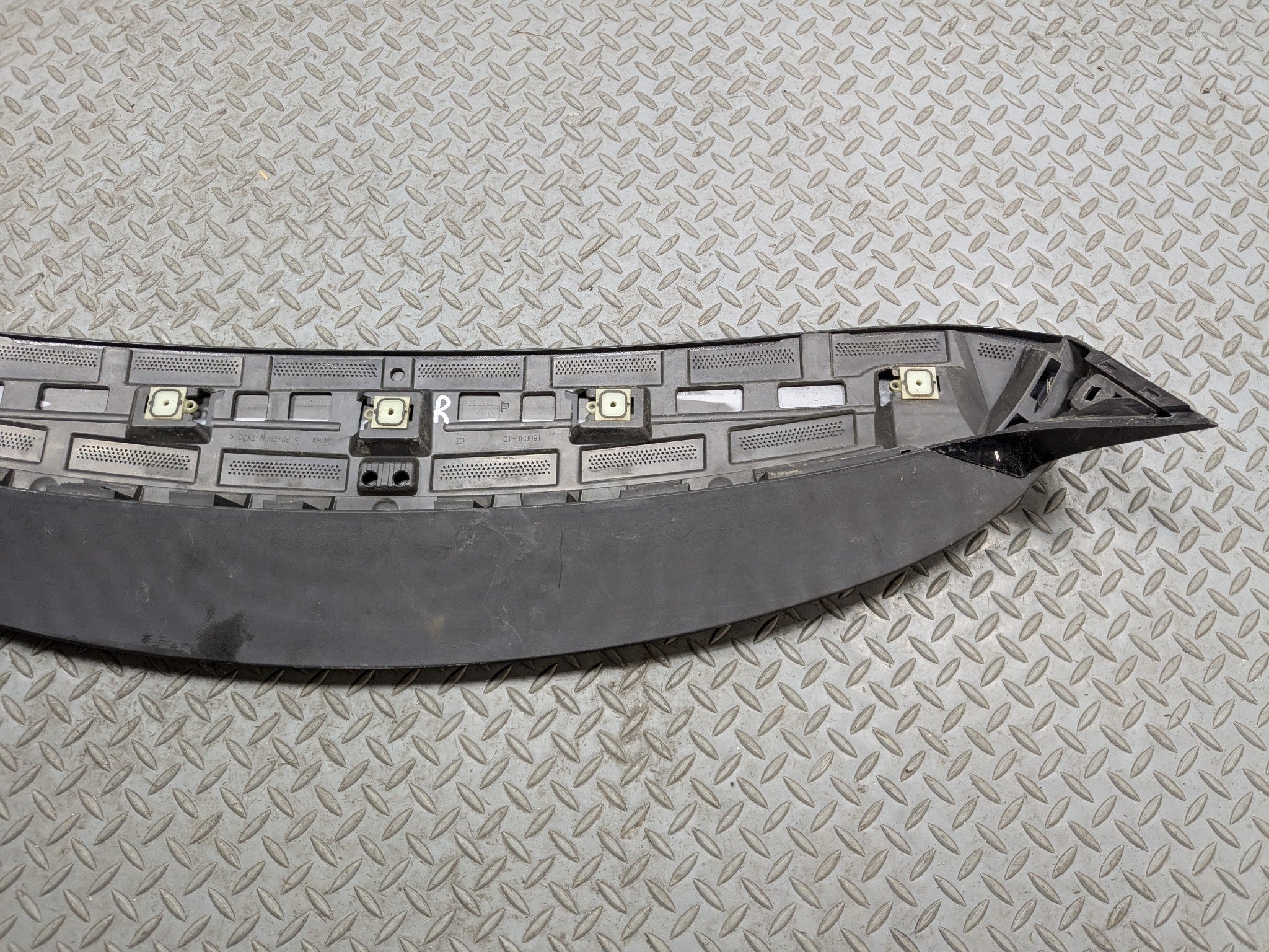 2013 - 2017 MINI COOPER OEM REAR TRUNK LID TAILGATE SPOILER ASSEMBLY BLACK