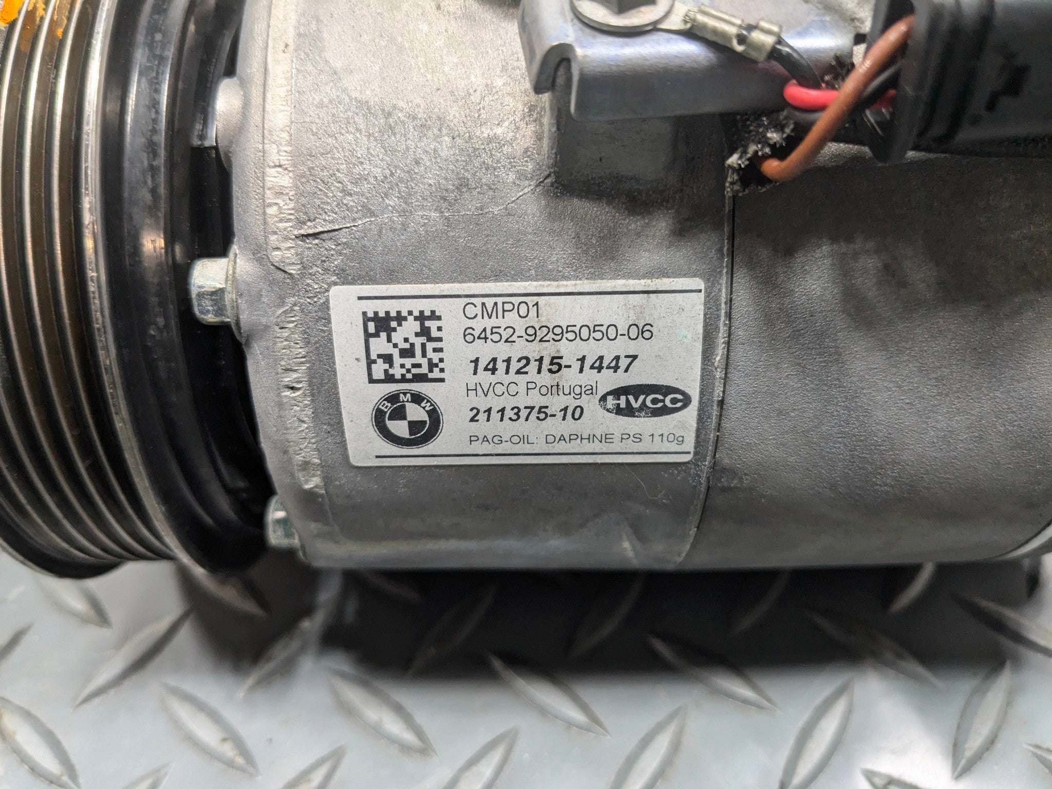 2013 - 2017 MINI COOPER OEM AC AIR CONDITIONING AIR COMPRESSOR PUMP UNIT