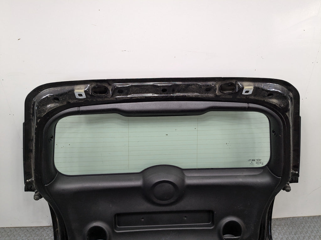2013 - 2017 MINI COOPER OEM REAR LIFTGATE SHELL PANEL WITH GLASS BLACK