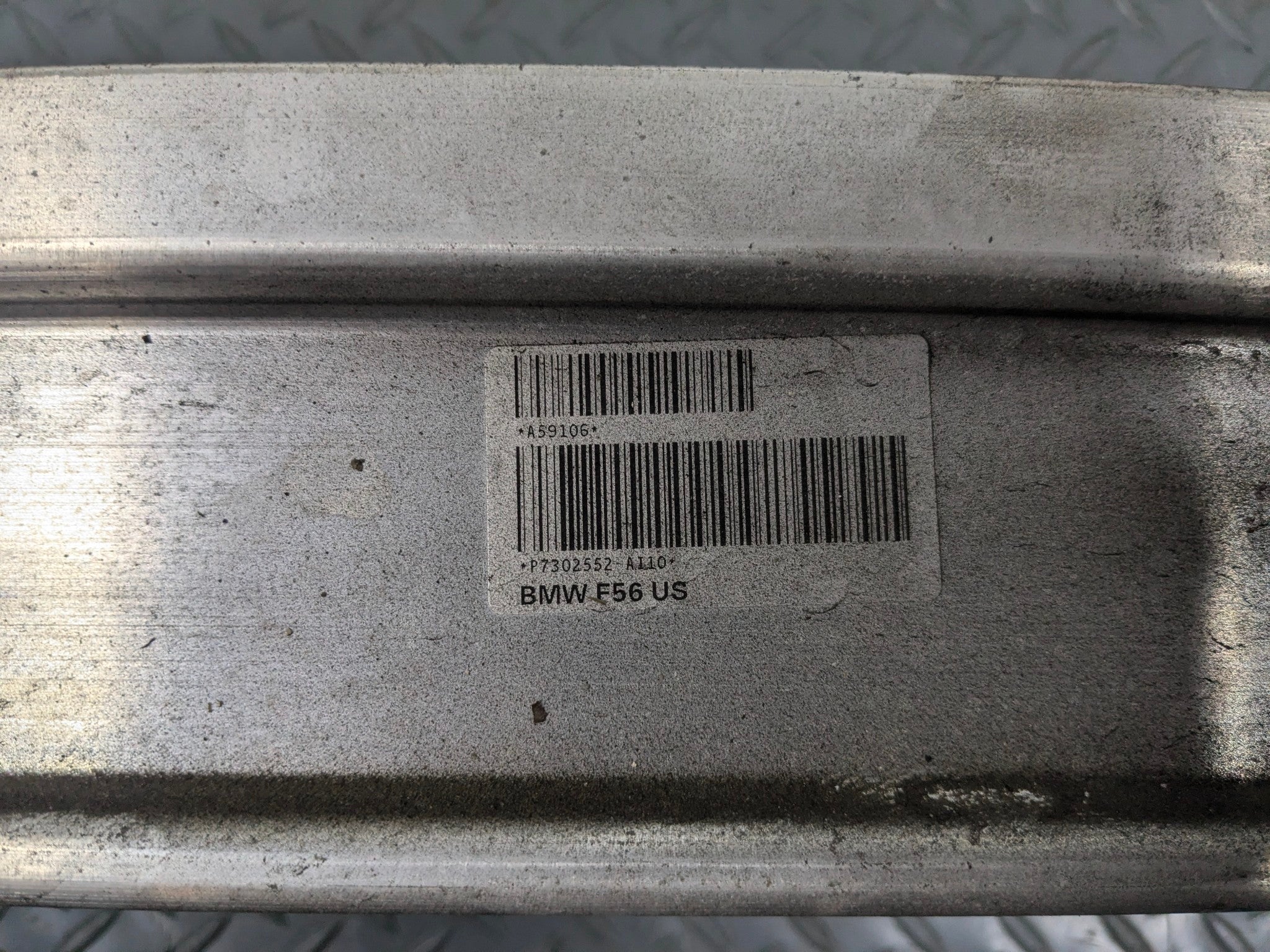 2013 - 2017 MINI COOPER OEM REAR BUMPER REINFORCEMENT SUPPORT IMPACT BAR