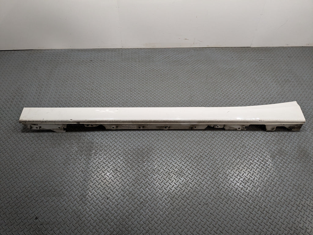 2014 - 2016 BMW 228I OEM ROCKER MOLDING SKIRT COVER PANEL ALPINE WHITE LEFT SIDE